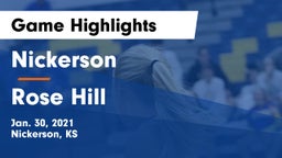 Nickerson  vs Rose Hill  Game Highlights - Jan. 30, 2021