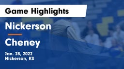 Nickerson  vs Cheney  Game Highlights - Jan. 28, 2022