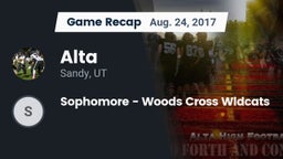 Recap: Alta  vs. Sophomore - Woods Cross Wldcats 2017