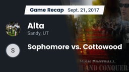 Recap: Alta  vs. Sophomore vs. Cottowood 2017