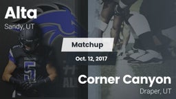 Matchup: Alta  vs. Corner Canyon  2017