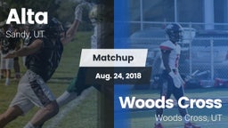 Matchup: Alta  vs. Woods Cross  2018