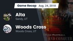 Recap: Alta  vs. Woods Cross  2018