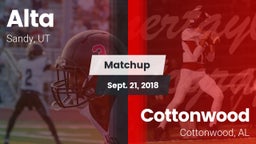 Matchup: Alta  vs. Cottonwood  2017