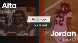 Matchup: Alta  vs. Jordan  2018