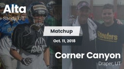 Matchup: Alta  vs. Corner Canyon  2018