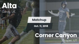 Matchup: Alta  vs. Corner Canyon  2017