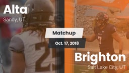 Matchup: Alta  vs. Brighton  2017