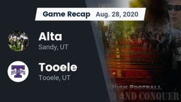 Recap: Alta  vs. Tooele  2020