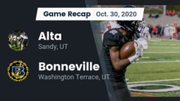 Recap: Alta  vs. Bonneville  2020