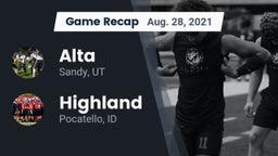 Recap: Alta  vs. Highland  2021