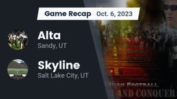Recap: Alta  vs. Skyline  2023