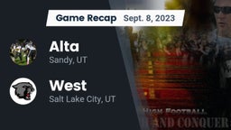 Recap: Alta  vs. West  2023