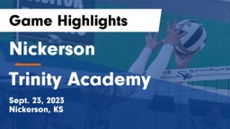 Nickerson  vs Trinity Academy  Game Highlights - Sept. 23, 2023