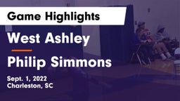 West Ashley  vs Philip Simmons Game Highlights - Sept. 1, 2022