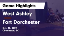 West Ashley  vs Fort Dorchester  Game Highlights - Oct. 10, 2022