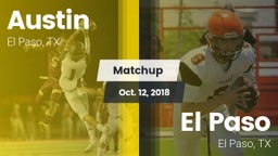 Matchup: Austin  vs. El Paso  2018