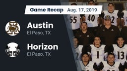 Recap: Austin  vs. Horizon  2019