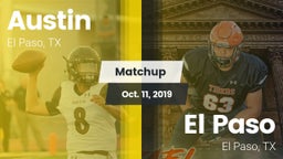 Matchup: Austin  vs. El Paso  2019