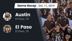 Recap: Austin  vs. El Paso  2019