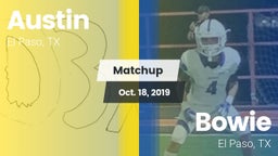 Matchup: Austin  vs. Bowie  2019