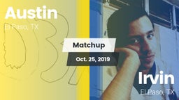 Matchup: Austin  vs. Irvin  2019