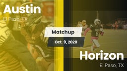 Matchup: Austin  vs. Horizon  2020