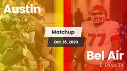 Matchup: Austin  vs. Bel Air  2020