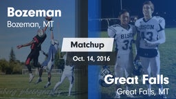 Matchup: Bozeman  vs. Great Falls  2016