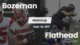 Matchup: Bozeman  vs. Flathead  2017