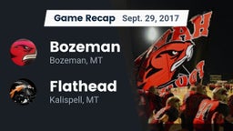 Recap: Bozeman  vs. Flathead  2017