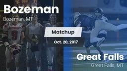 Matchup: Bozeman  vs. Great Falls  2017