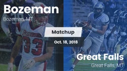 Matchup: Bozeman  vs. Great Falls  2018