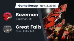 Recap: Bozeman  vs. Great Falls  2018