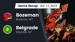 Recap: Bozeman  vs. Belgrade  2019