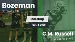 Matchup: Bozeman  vs. C.M. Russell  2020