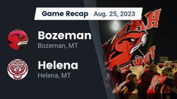 Recap: Bozeman  vs. Helena  2023