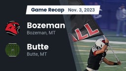 Recap: Bozeman  vs. Butte  2023