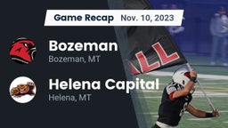 Recap: Bozeman  vs. Helena Capital  2023