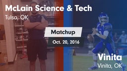 Matchup: McLain Science & vs. Vinita  2016
