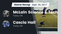 Recap: McLain Science & Tech  vs. Cascia Hall  2017