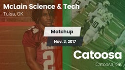 Matchup: McLain Science & vs. Catoosa  2017