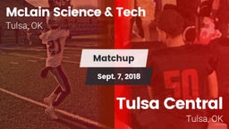 Matchup: McLain Science & vs. Tulsa Central  2018