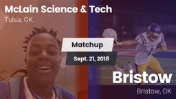 Matchup: McLain Science & vs. Bristow  2018