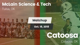 Matchup: McLain Science & vs. Catoosa  2018