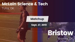 Matchup: McLain Science & vs. Bristow  2019