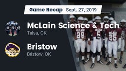 Recap: McLain Science & Tech  vs. Bristow  2019