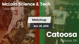 Matchup: McLain Science & vs. Catoosa  2019