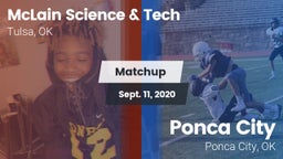Matchup: McLain Science & vs. Ponca City  2020