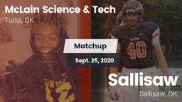 Matchup: McLain Science & vs. Sallisaw  2020